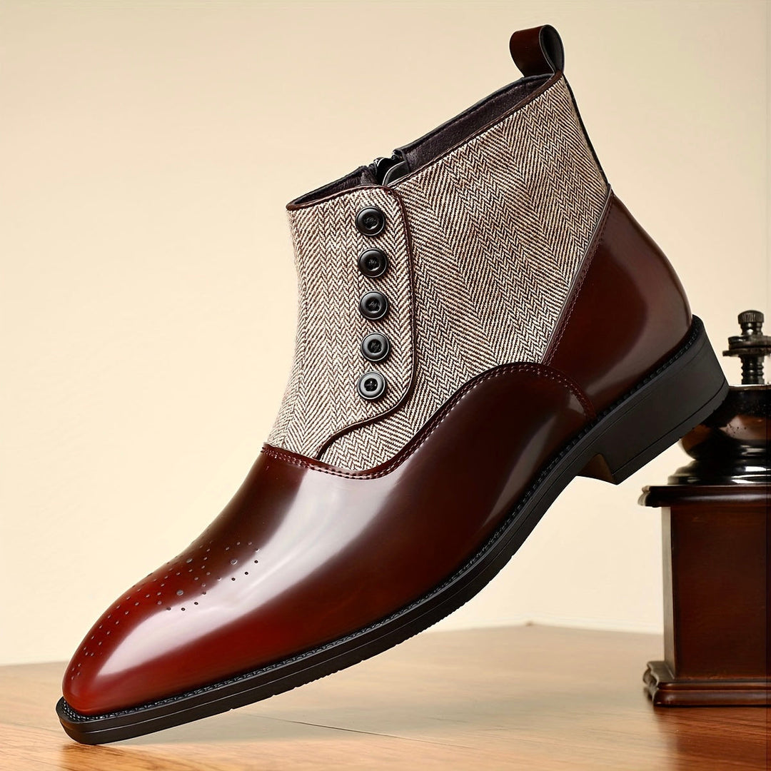 Jovian | Stilvolle Chelsea Lederstiefel für Komfort und Langlebigkeit