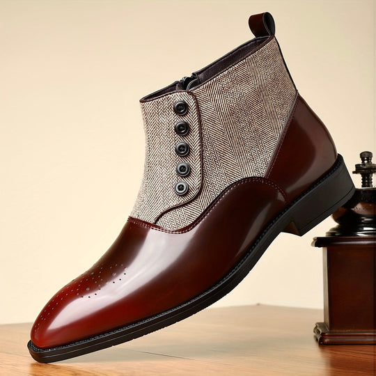 Jovian | Stilvolle Chelsea Lederstiefel für Komfort und Langlebigkeit