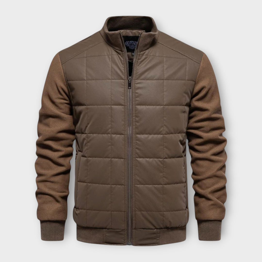Harvey | Stylish Men's Quilted Bomber Jacket for Comfort and Warmth