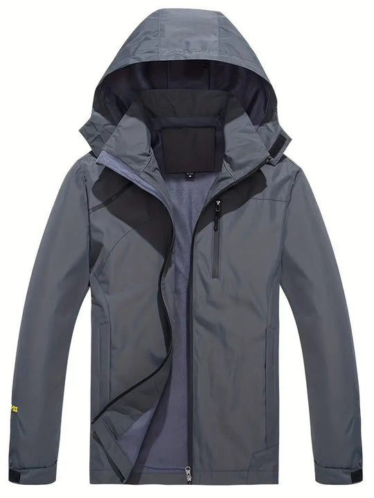 Marcel | Stylish waterproof jacket with adjustable hood