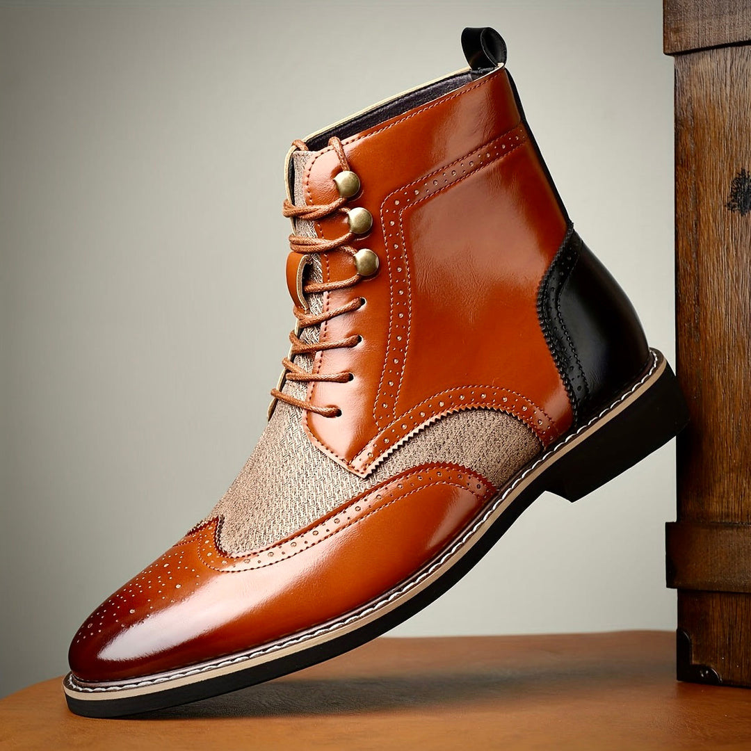 Hawk | Premium Oxford Lederstiefel für Komfort und Stil
