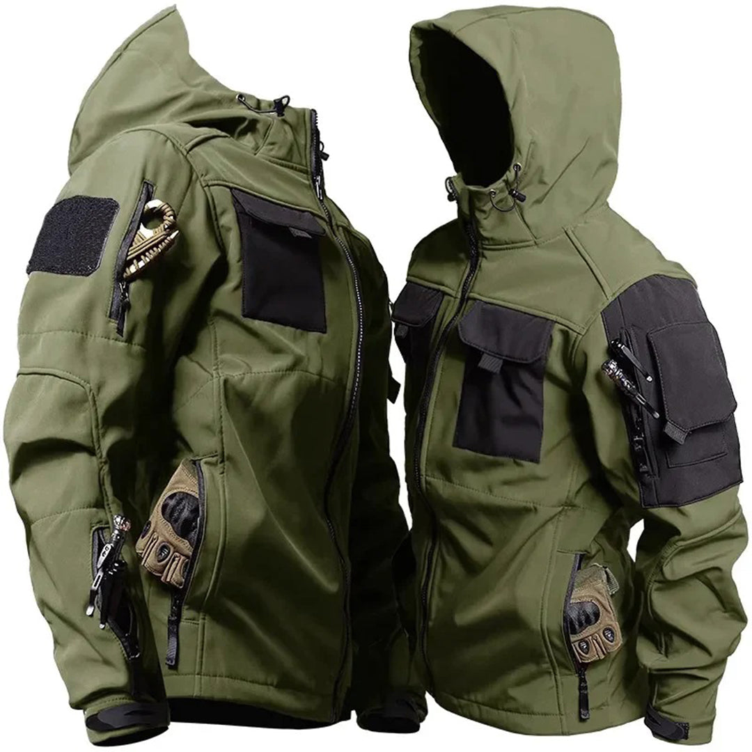 Hubert | Versatile Field Jacket with Hood, Weather-Resistant Design