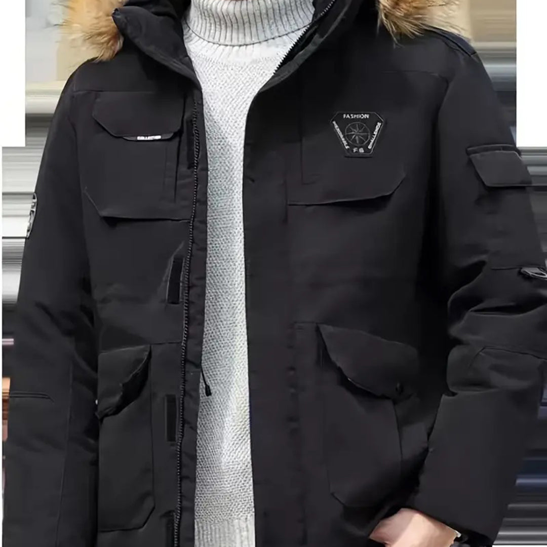 Grover | Stylish, Warm, Waterproof Men's Parka Jacket