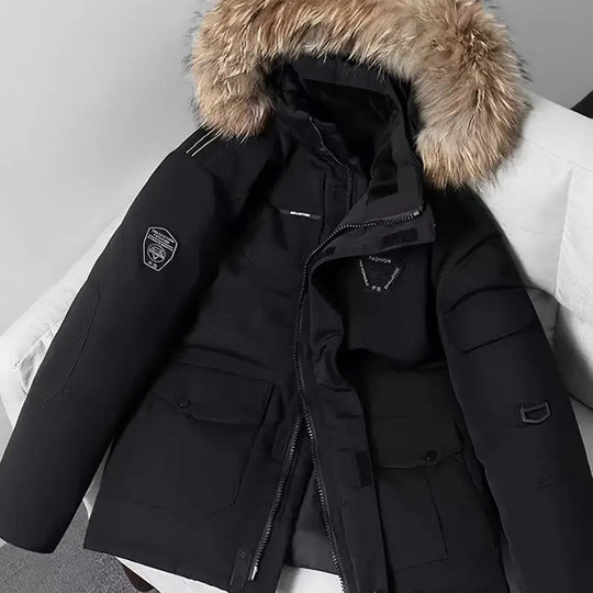 Grover | Stylish, Warm, Waterproof Men's Parka Jacket