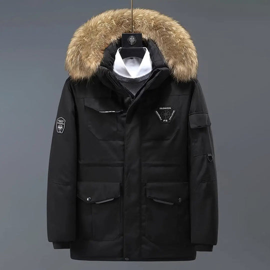 Grover | Stylish, Warm, Waterproof Men's Parka Jacket