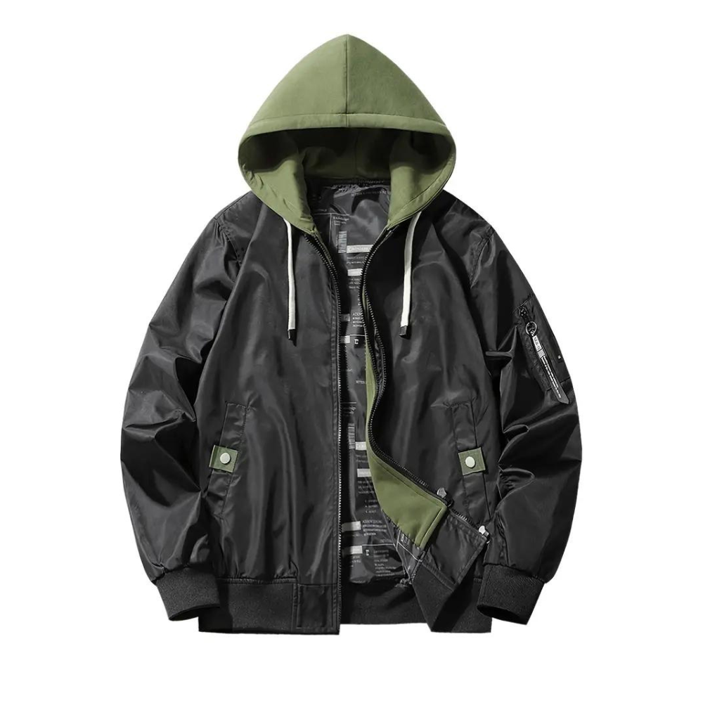 Maciej | Breathable, Lightweight, Stylish Men's Hooded Light Jacket