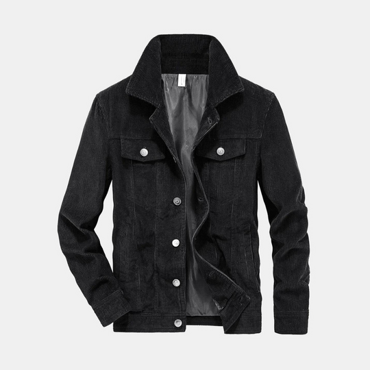 Aaro | Weiche, stilvolle, strapazierfähige Cordjacke für Herren