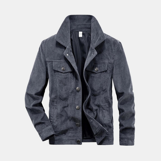 Aaro | Weiche, stilvolle, strapazierfähige Cordjacke für Herren