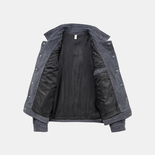 Aaro | Weiche, stilvolle, strapazierfähige Cordjacke für Herren