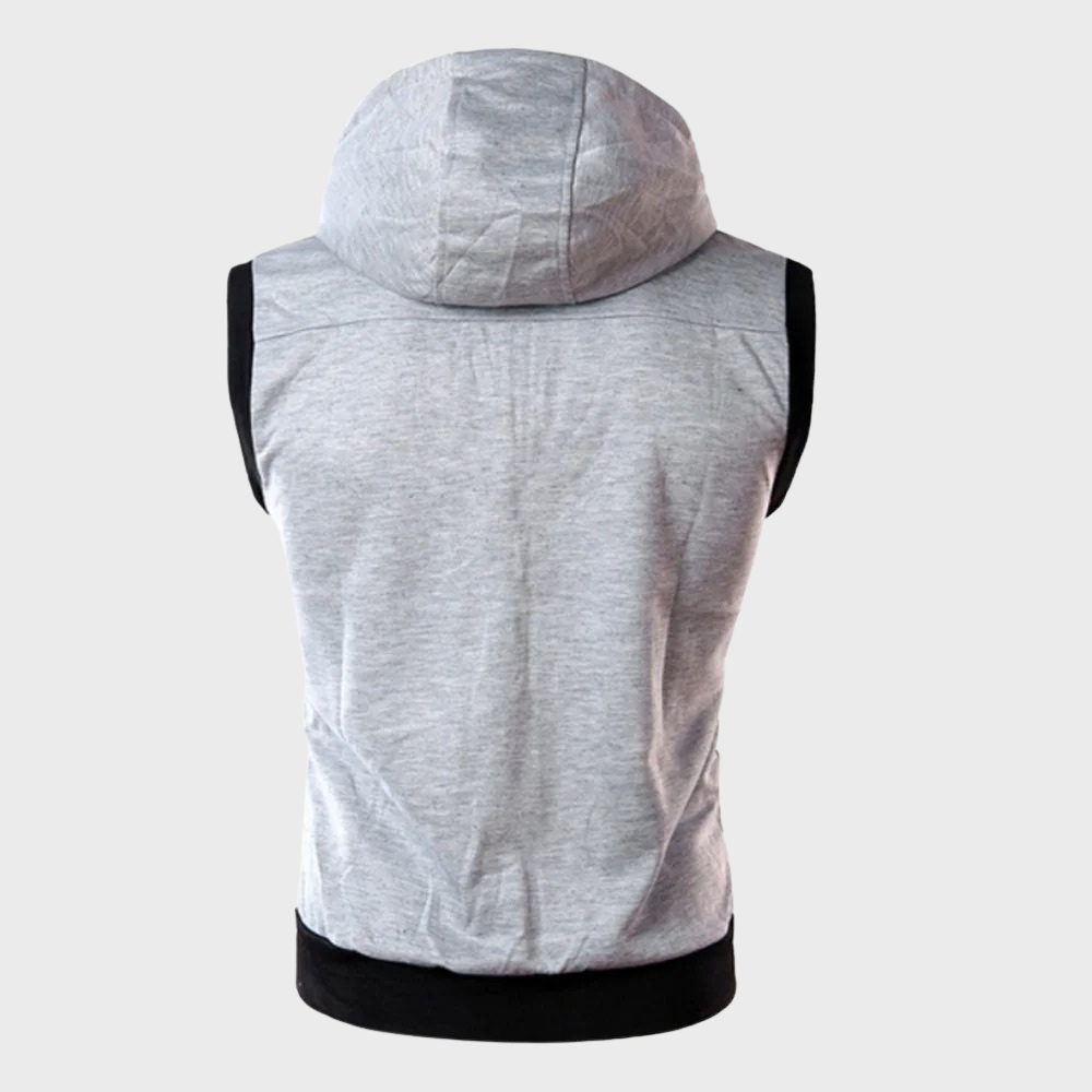 Launo | Comfortable Sleeveless Hoodie for Active Lifestyle