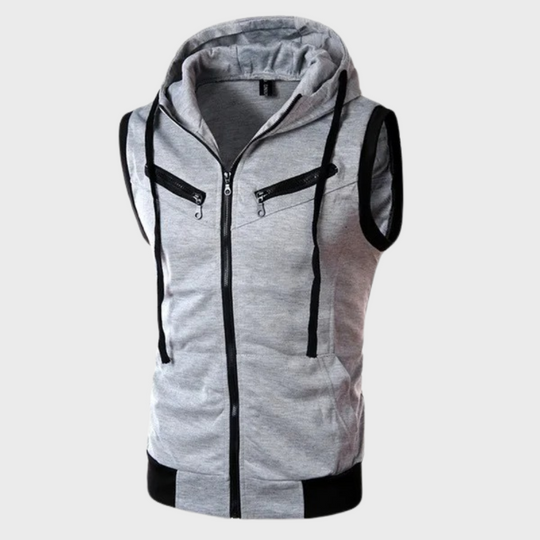 Launo | Comfortable Sleeveless Hoodie for Active Lifestyle