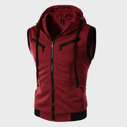 Launo | Comfortable Sleeveless Hoodie for Active Lifestyle
