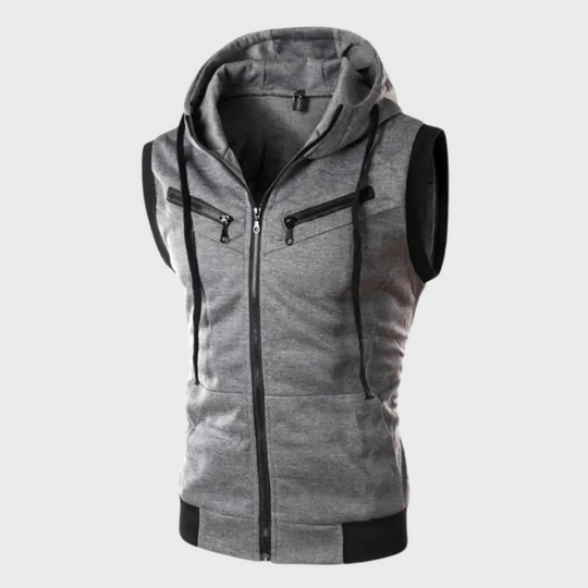Launo | Comfortable Sleeveless Hoodie for Active Lifestyle