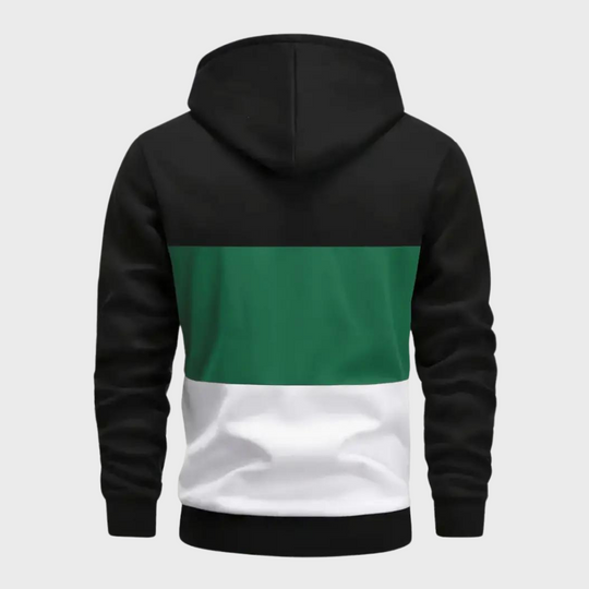 Moos | Stylish Colour Block Hoodie for Men