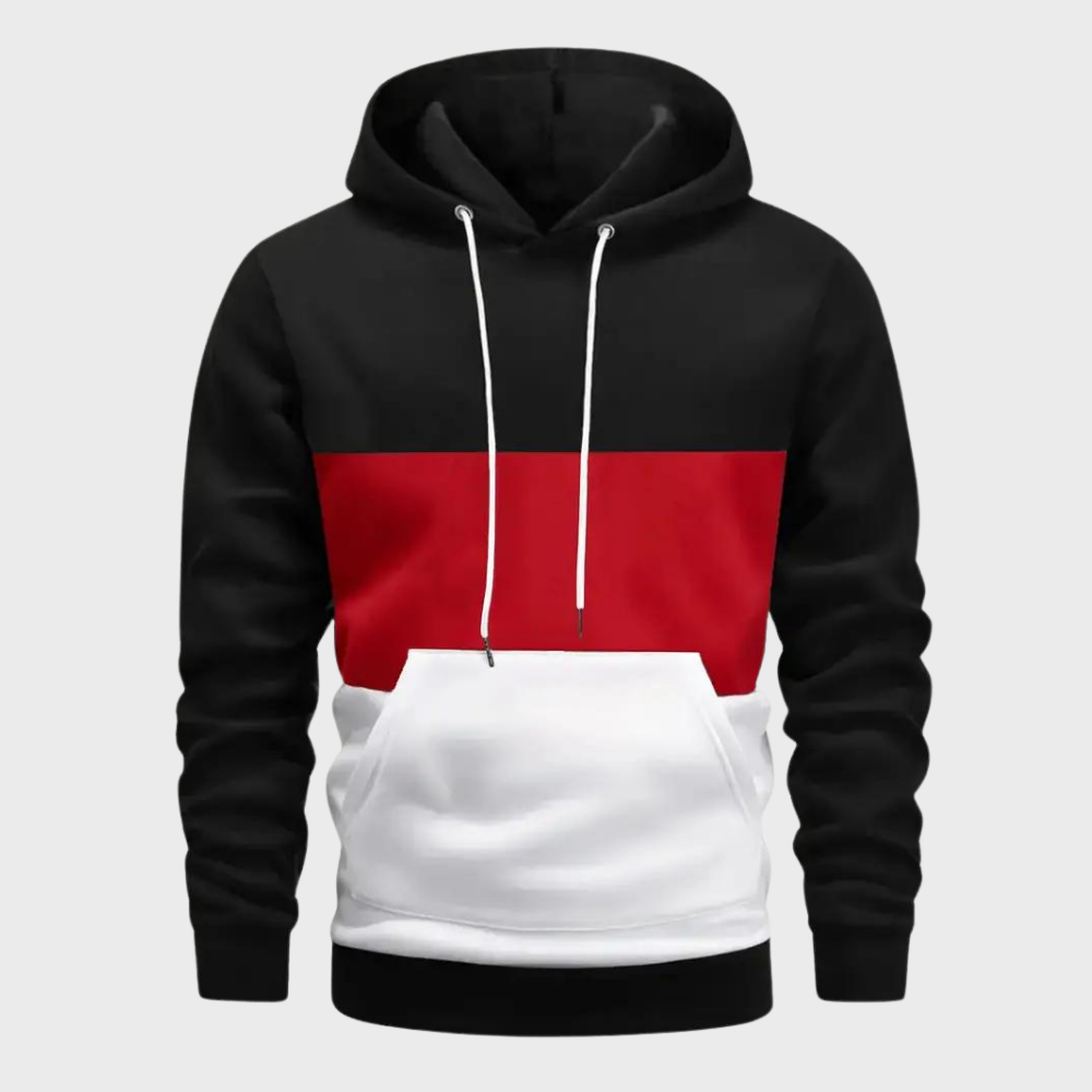 Moos | Stylish Colour Block Hoodie for Men