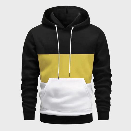Moos | Stylish Colour Block Hoodie for Men