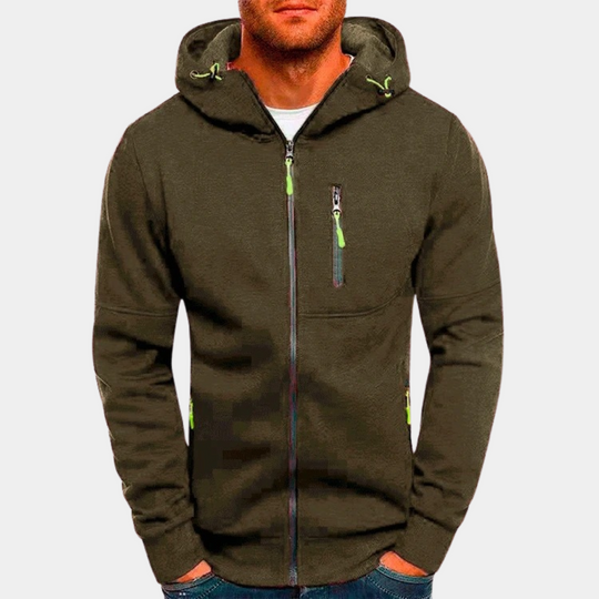 Ephraim | Comfortable Zip-Up Hoodie with Adjustable Fit