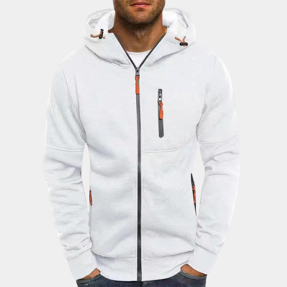 Ephraim | Comfortable Zip-Up Hoodie with Adjustable Fit