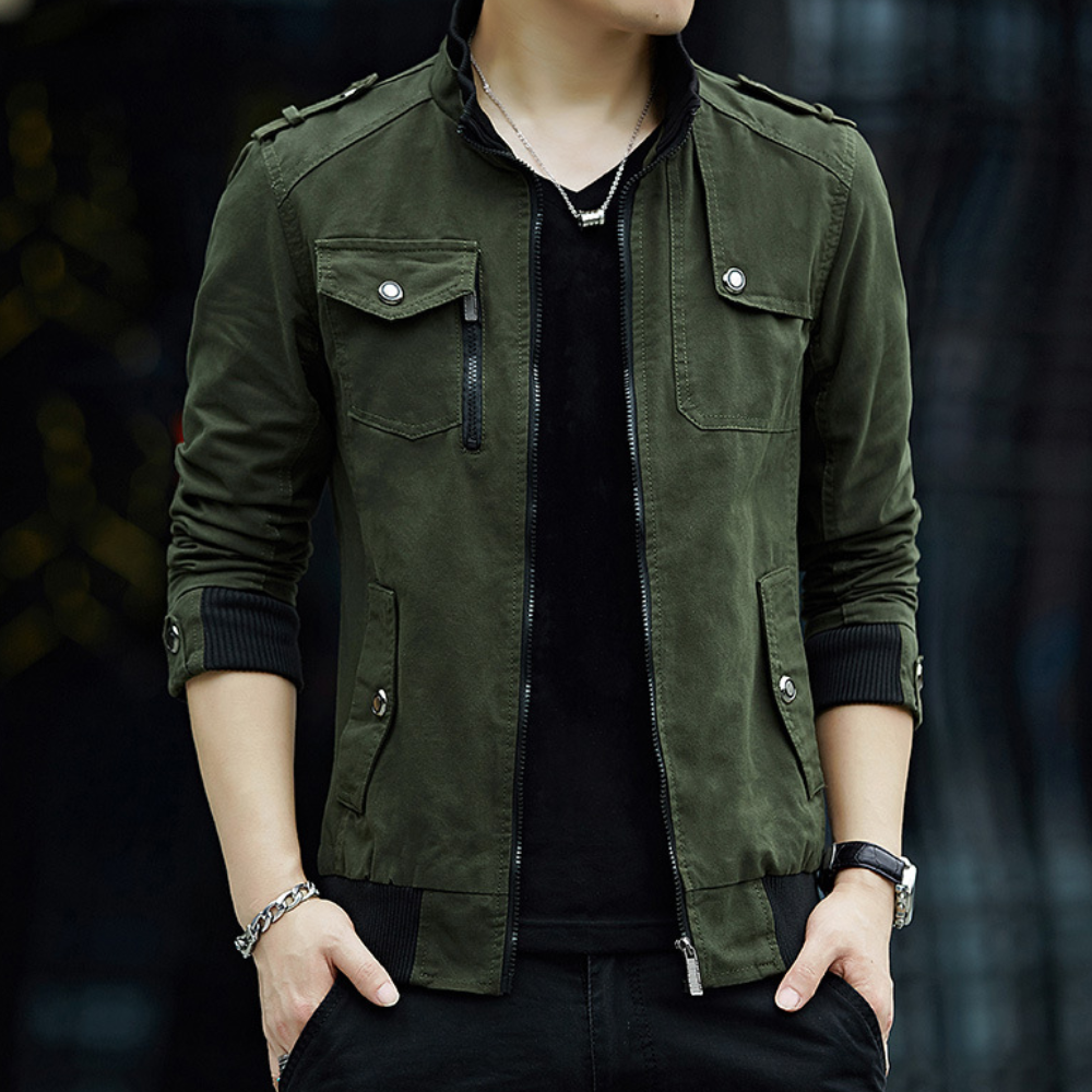 Radu | Stylish Cargo Jacket with Practical Pockets