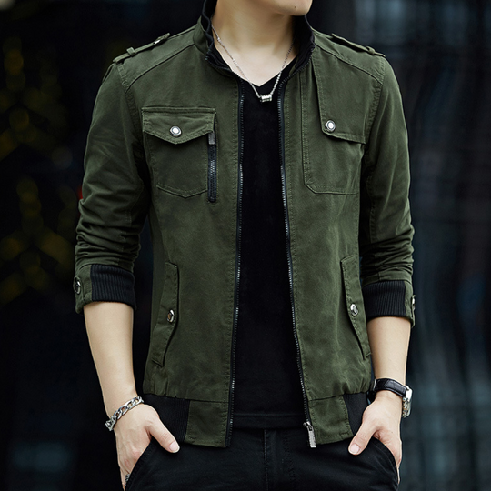 Radu | Stylish Cargo Jacket with Practical Pockets