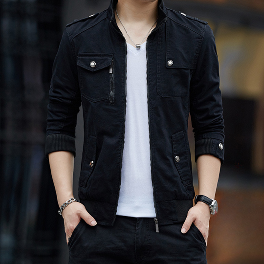 Radu | Stylish Cargo Jacket with Practical Pockets