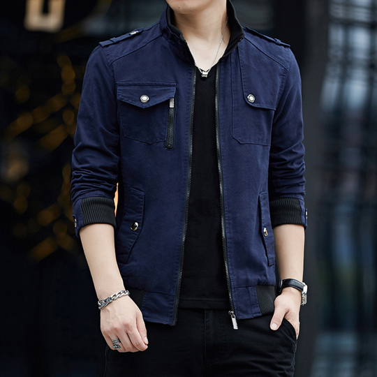 Radu | Stylish Cargo Jacket with Practical Pockets