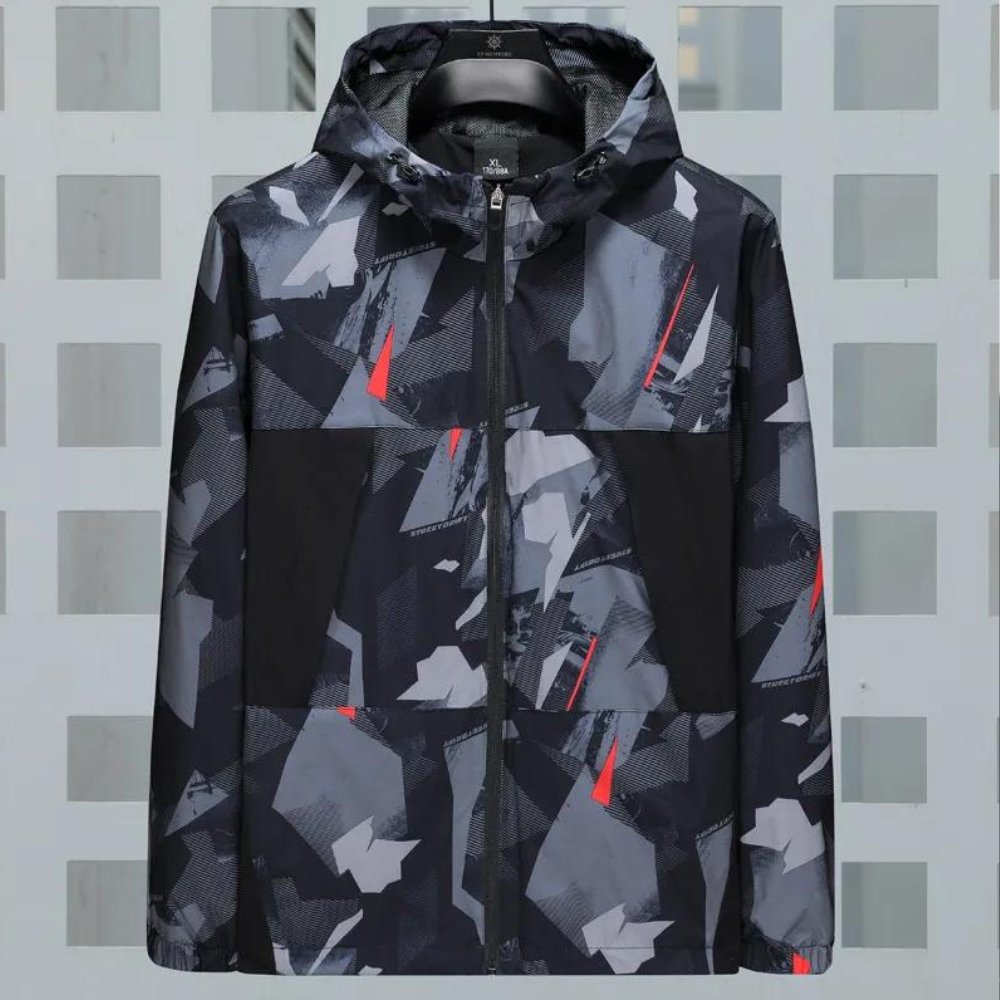 Konstantin | Stylish Camouflage, Comfortable Fit, Versatile Hood, Men's Jacket