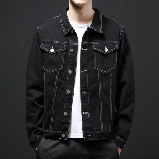 Darcio | Stylish denim winter jacket for men