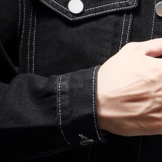 Darcio | Stylish denim winter jacket for men