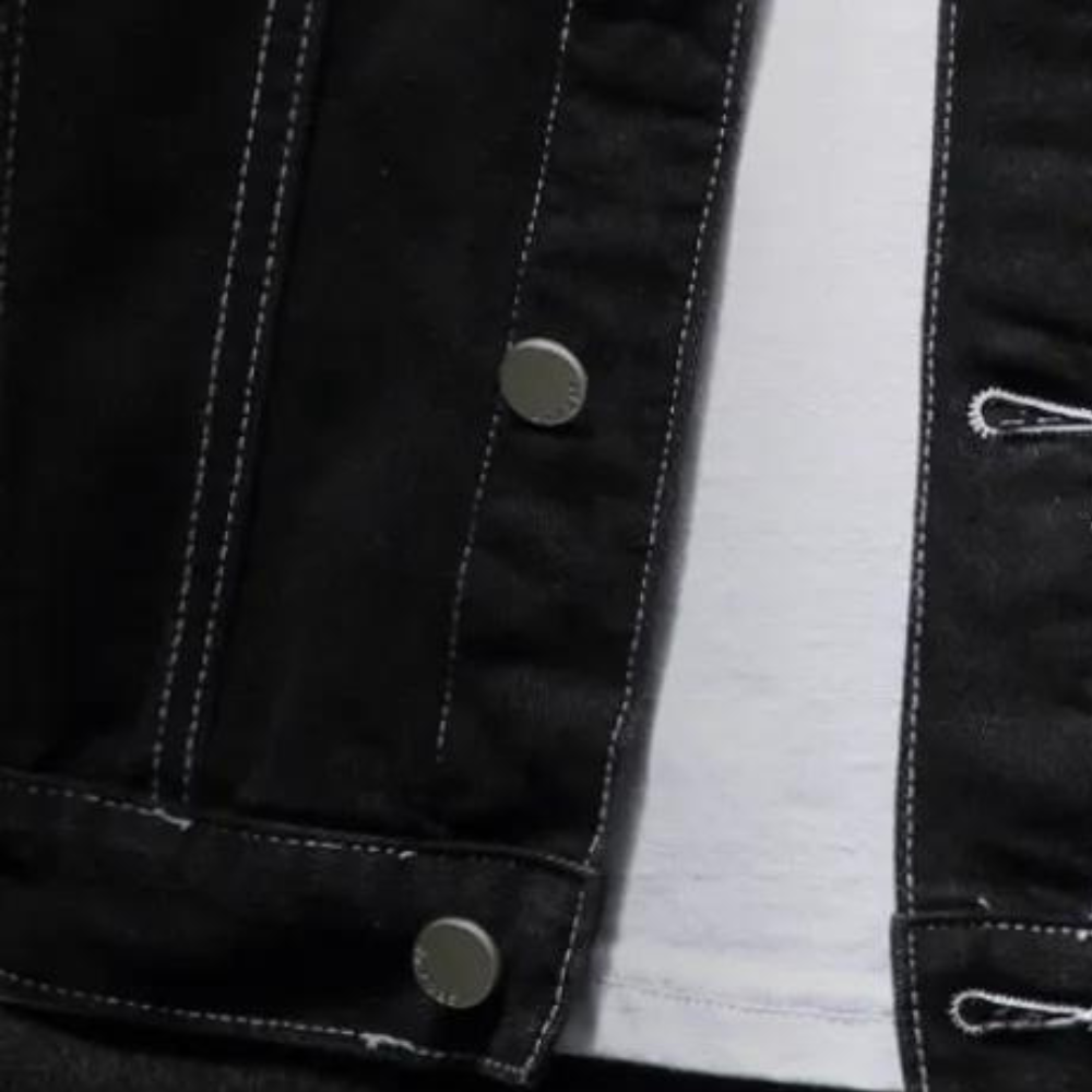 Darcio | Stylish denim winter jacket for men