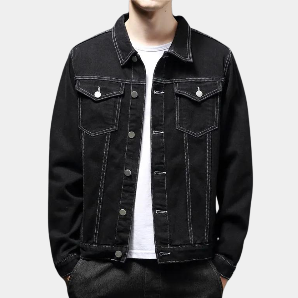 Darcio | Stylish denim winter jacket for men