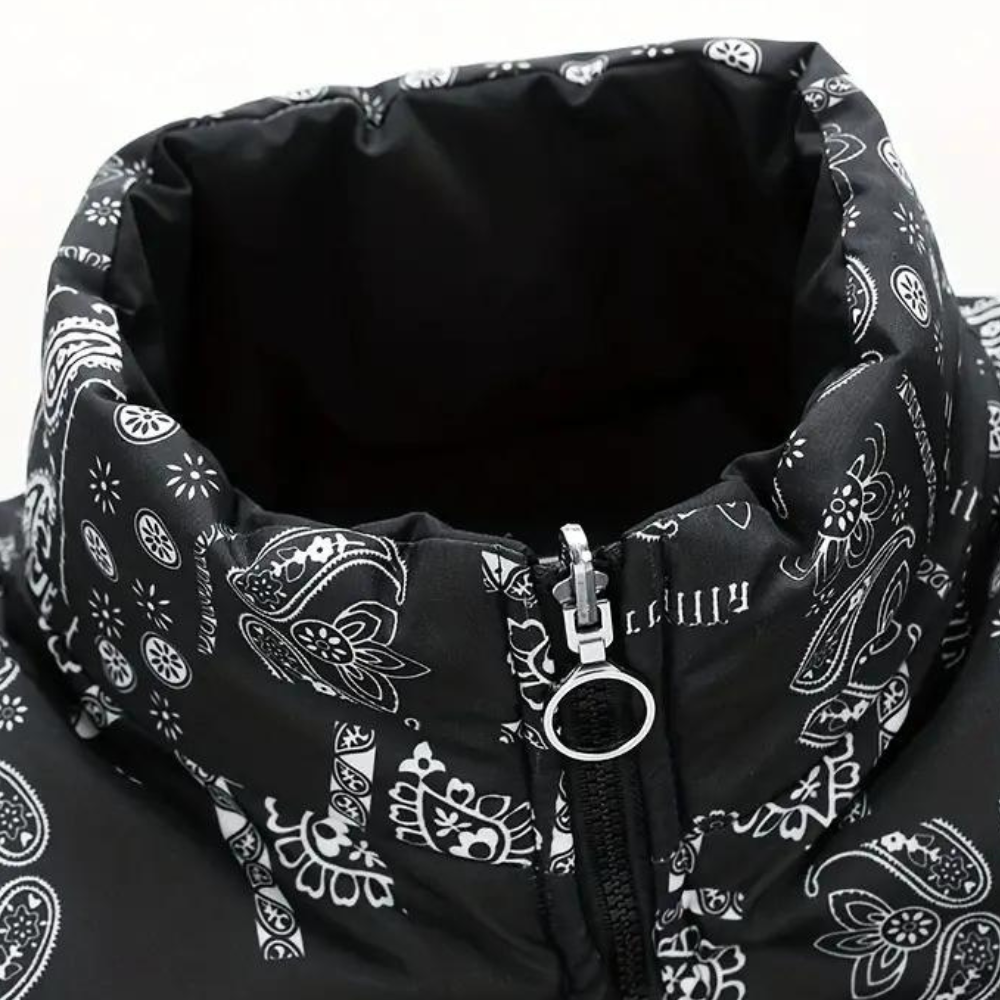 Maslen | Trendy Reversible Paisley Jacket for Men