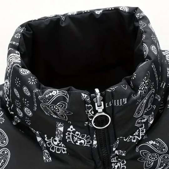 Maslen | Trendy Reversible Paisley Jacket for Men