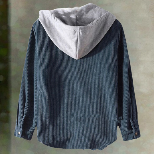 Jeno | Trendy Hooded Corduroy Jacket for Men, Versatile and Comfortable