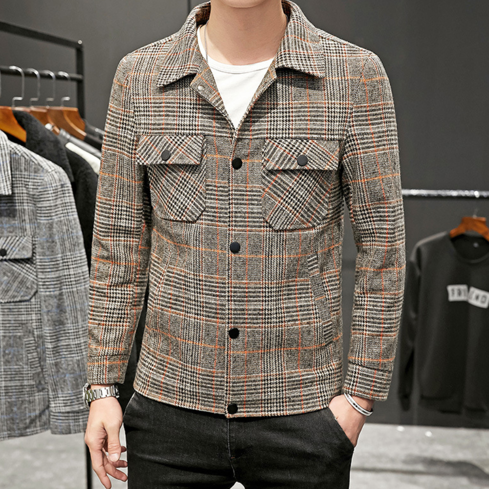 Dale | Stylish Checked Jacket, Perfect Fit for Men