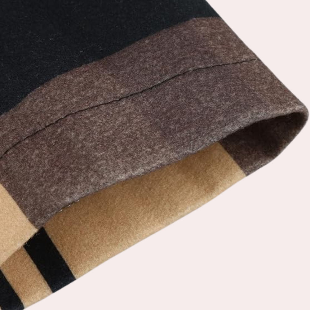 Richard | Trendy Checked Coat for Men