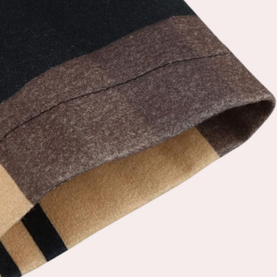 Richard | Trendy Checked Coat for Men