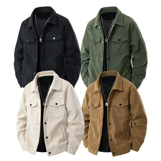 Cody - Men's Cord Jacket Casual Outerwear Classic Design 4