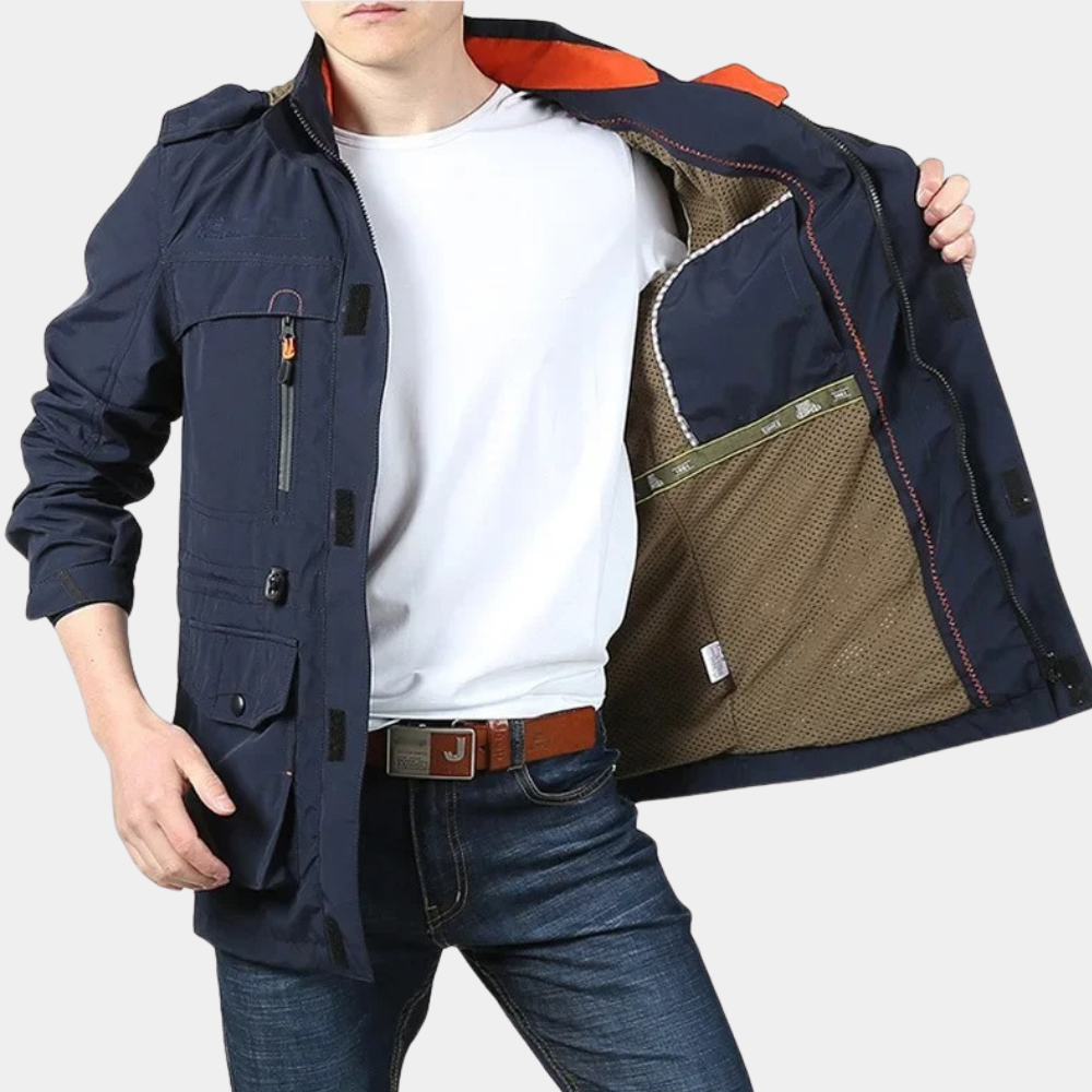 Damond | Lightweight, Stylish, Versatile Cargo Jacket for Cold Weather