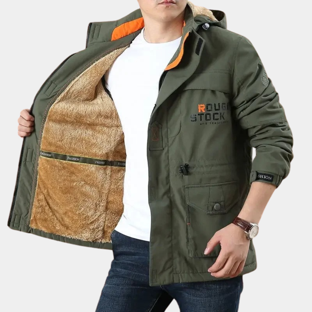 Damond | Lightweight, Stylish, Versatile Cargo Jacket for Cold Weather