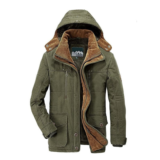 Gino - Men's Winter Jacket Water-Resistant Cozy Lining Stylish Design 1