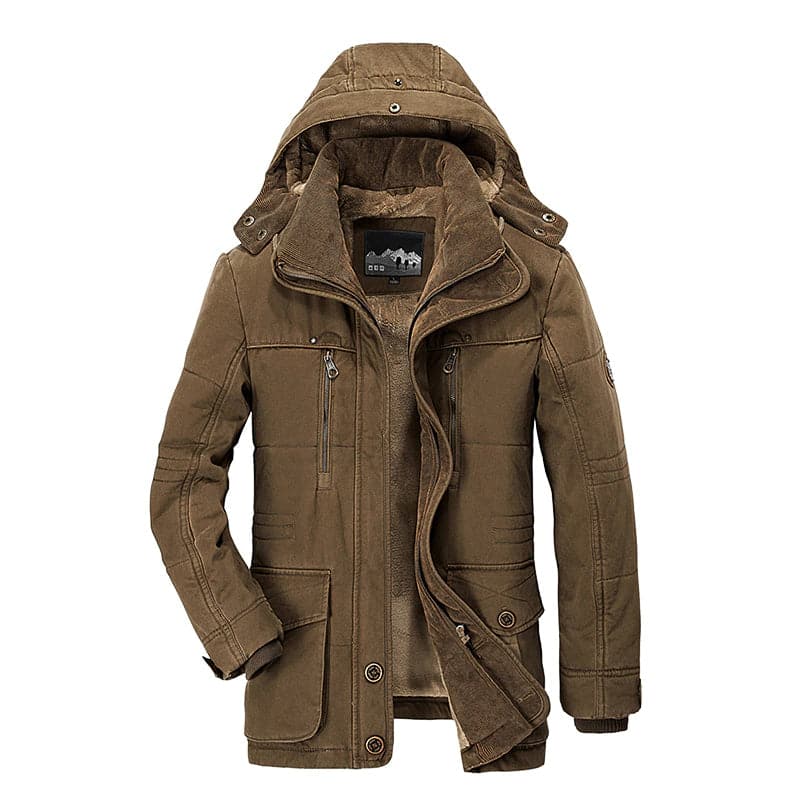 Gino - Men's Winter Jacket Water-Resistant Cozy Lining Stylish Design 4