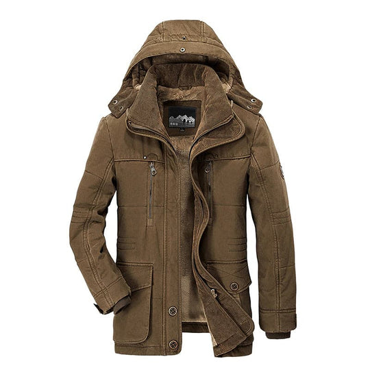 Gino - Men's Winter Jacket Water-Resistant Cozy Lining Stylish Design 4