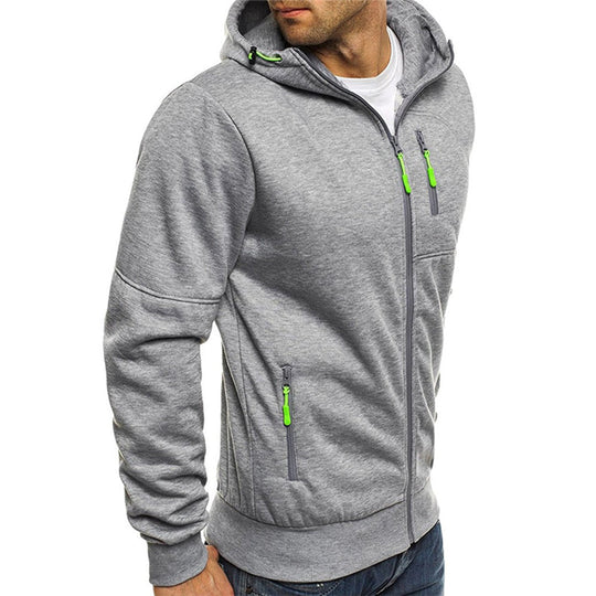 Ephraim | Comfortable Zip-Up Hoodie with Adjustable Fit