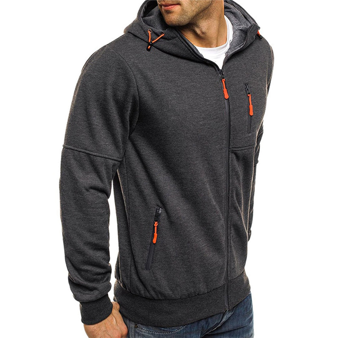 Ephraim | Comfortable Zip-Up Hoodie with Adjustable Fit
