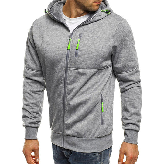 Ephraim | Comfortable Zip-Up Hoodie with Adjustable Fit