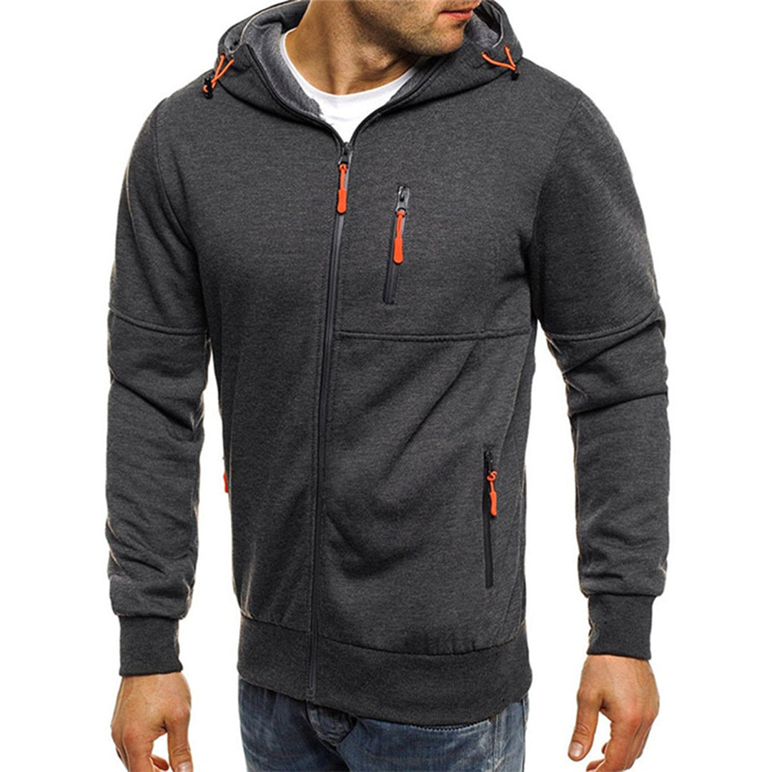 Ephraim | Comfortable Zip-Up Hoodie with Adjustable Fit