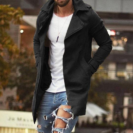 Jakai | Stylish Long Coat for Men