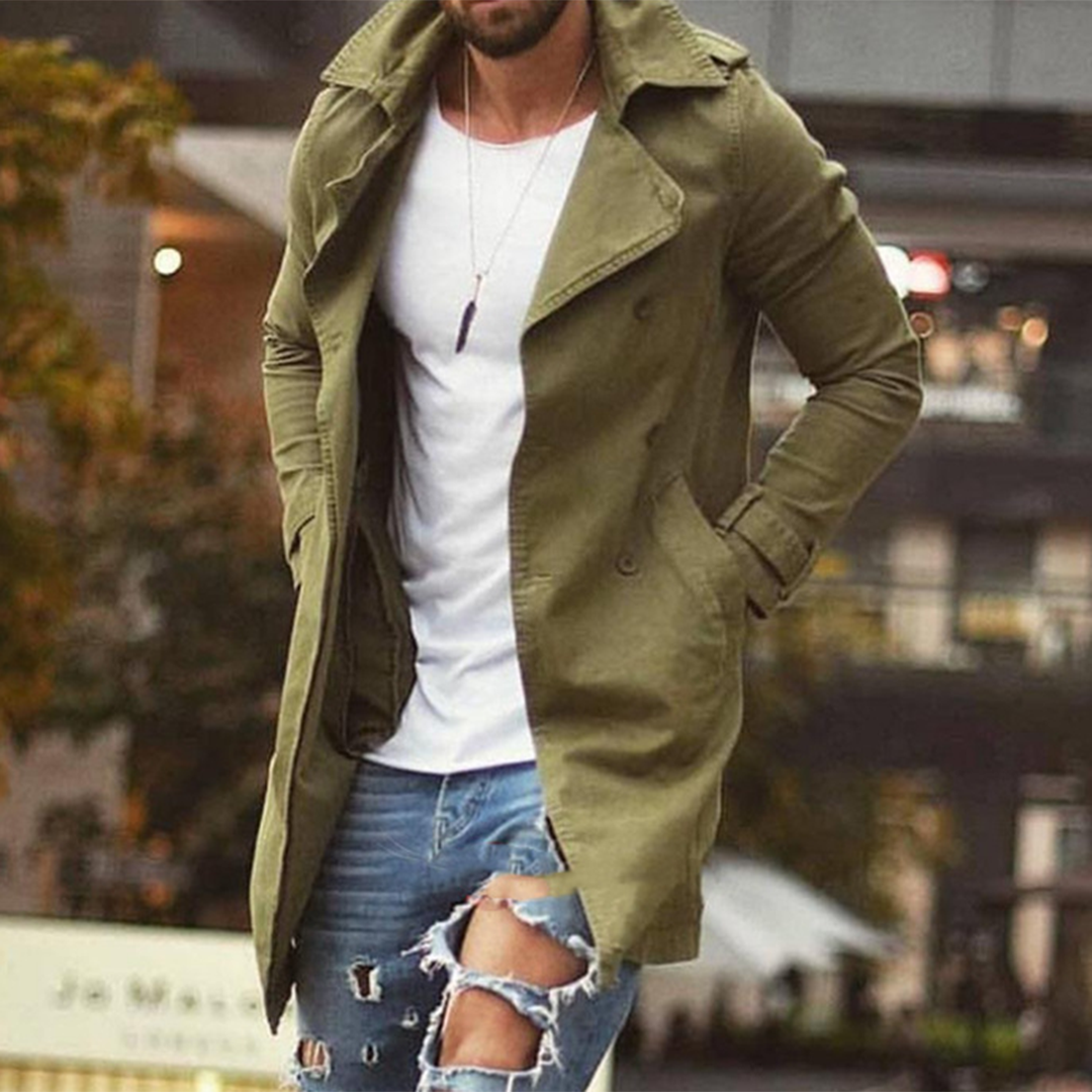 Jakai | Stylish Long Coat for Men
