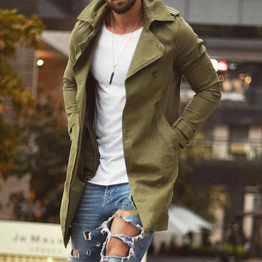 Jakai | Stylish Long Coat for Men
